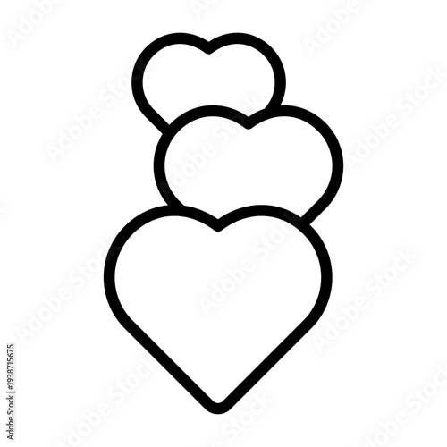 Hearts Icon Design