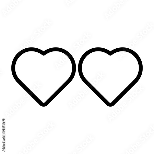 Hearts Icon Design