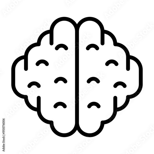 Brain Icon Design
