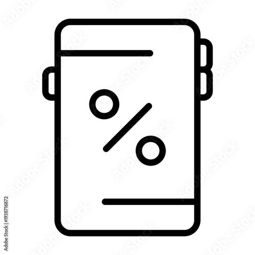 Percentage Icon Design