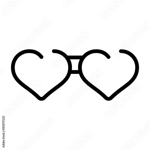 Eyeglasses Icon Design