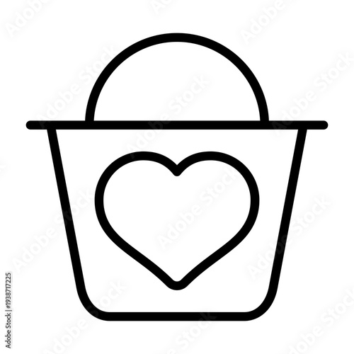 Bucket Icon Design