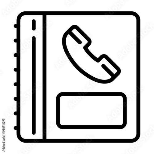 Phone Book Icon Design