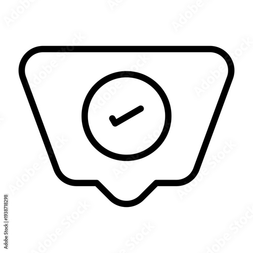 Chat Positive Icon Design