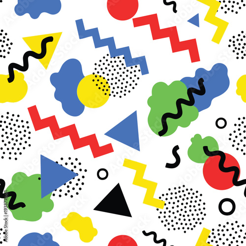 Vibrant Geometric Pattern Design