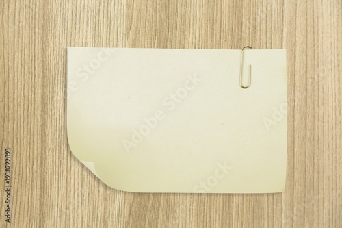 Cuadro en lienzo write note on desk, Sticky Note Pad