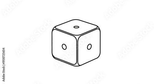 Single Die, One Dot, Game Piece, Gambling, Chance, Luck, Board Game