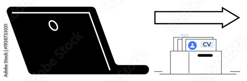 Digital resumes for online job applications. Digital resumes streamline the process for career management, recruitment platforms, and paperless document submission. For HR, career portals, and modern