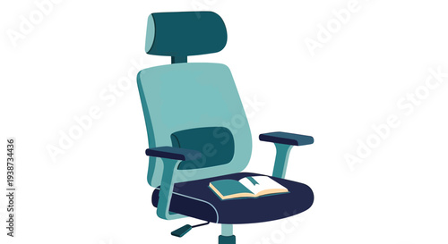 Ergonomic Office Chair with Head Rest.