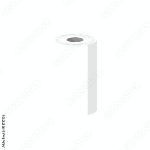 Modern White Paper Towel Roll Holder for Kitchen and Bathroom