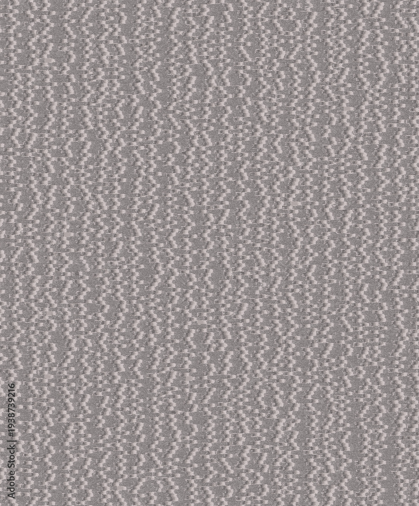 Fototapeta premium Seamless greige fabric texture for wallpaper with delicate wavy dotted pattern and soft woven surface