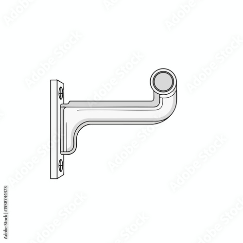 Wall Mounted Metal Bracket