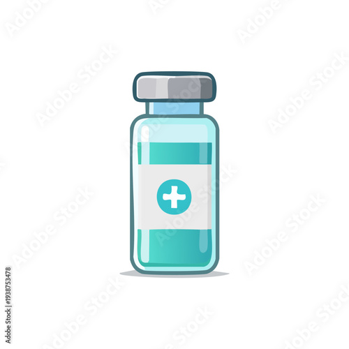 Medical Vaccine Vial - Essential Healthcare and Immunization Solution.