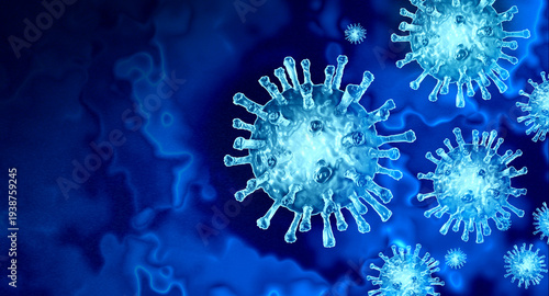 HMPV Virus or Human metapneumovirus as a respiratory virus in the Pneumoviridae family that infects the upper and lower airways resulting in cold like symptoms bronchitis or pneumonia as an outbreak m