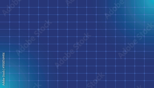A seamless blue abstract mosaic background features a geometric grid pattern with glass tile textures, blending architectural blueprint lines and modern technology design into a sleek wal