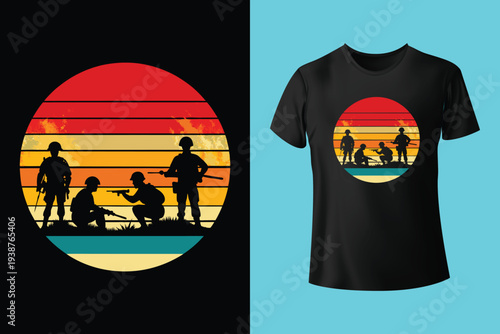 American eagle t shirt design patriotic graphic with usa flag