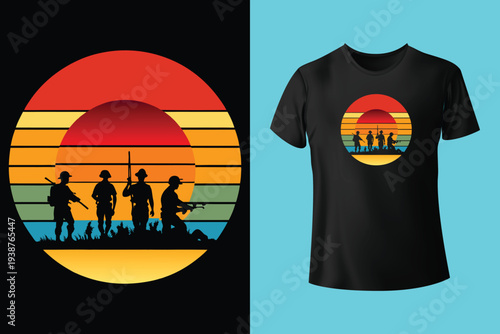 American eagle t shirt design patriotic graphic with usa flag