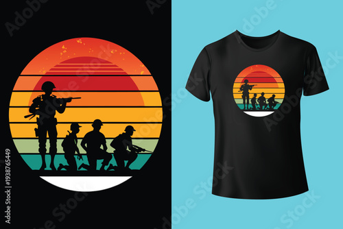 American eagle t shirt design patriotic graphic with usa flag