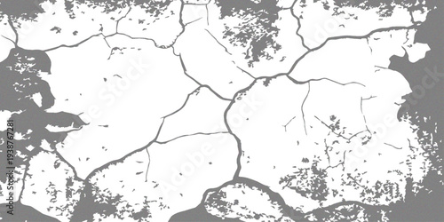 Dry Cracked Earth Texture Background Showing Parched Soil, Drought and Abstract Land Patterns.