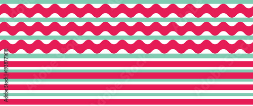 Seamless pattern. Pink-red stripes on white background. Striped diagonal pattern for printing on fabric, paper, wrapping, scrapbooking, websites Background with slanted lines Vector illustration
