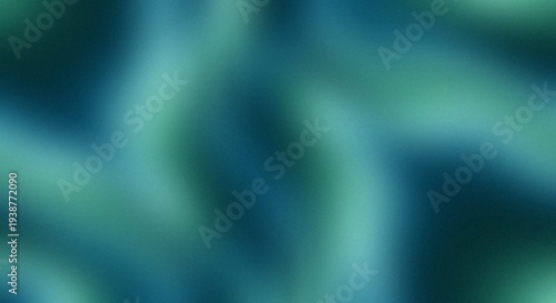Konstfotografi Abstract glowing waves in a deep cosmic blue haze illustration