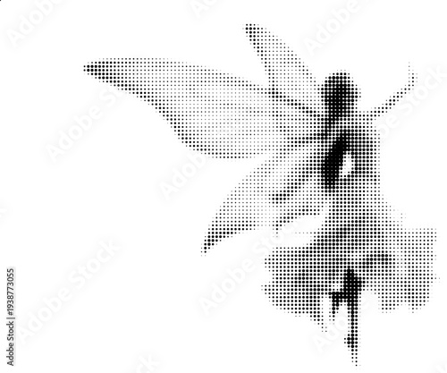 Fantasy Fairy in Flight: A whimsical fairy, with delicate wings and ethereal grace, soars through the air, embodying fantasy and enchantment.