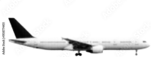 Aviation Majesty: An aircraft, a symbol of modern flight, gracefully poised against the open sky, hinting at journeys and exploration.