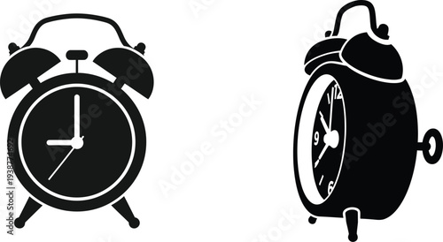 alarm clock vector illustration