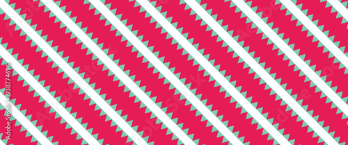 Seamless pattern. Pink-red stripes on white background. Striped diagonal pattern for printing on fabric, paper, wrapping, scrapbooking, websites Background with slanted lines Vector illustration