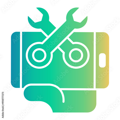 handphone Gradient icon