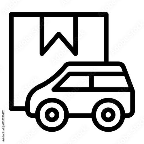 marketplace Line Icon