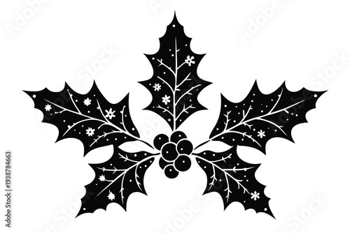 snow dusted holly corner design   (1).eps