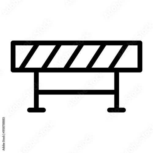 barrier line icon
