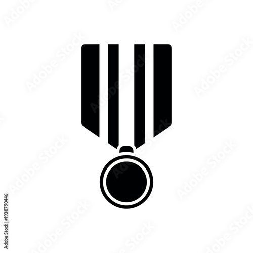 Military Medal of Honor Award Icon.