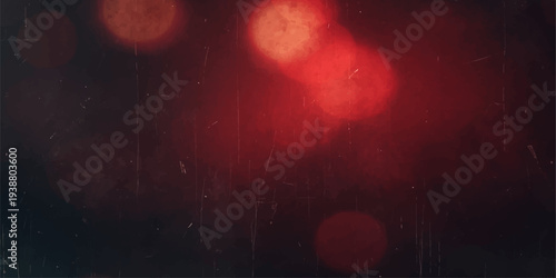 A vibrant abstract design features glowing red and white particles exploding across a dark night sky texture, blending fire and starlight into a motion-filled nebula within the black cosmos