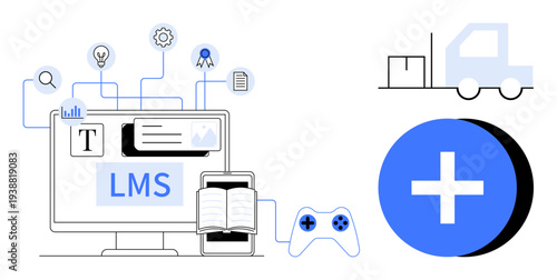 Learning management system. LMS tools integrating learning, gaming, and data sharing features. LMS advancing education, e-learning, logistics, and communication. For educators developers training