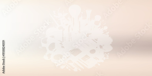 Delicate White Snowflake Ornament with Intricate Patterns on a Soft Background.