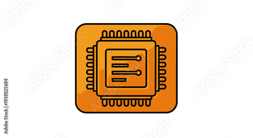 Microchip Electronic Circuit Board Component.