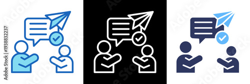 Effective Messaging triplestyle icon