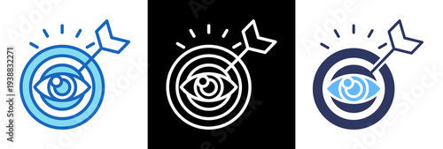 Mission And Vision triplestyle icon