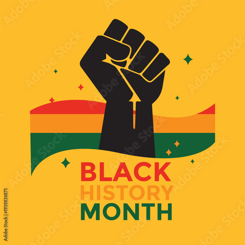 Black history month instagram post and banner design