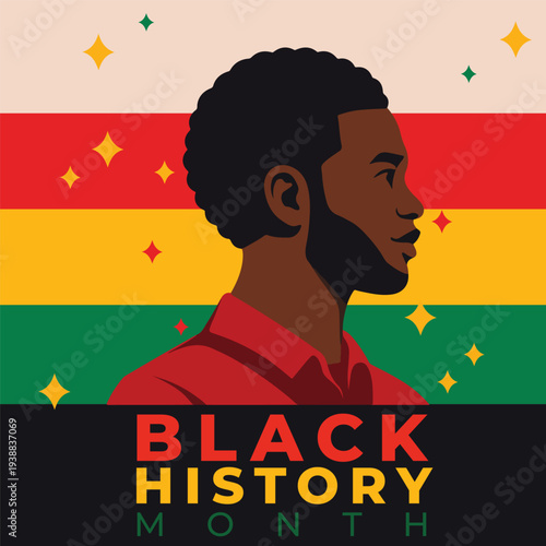 Black history month instagram post and banner design