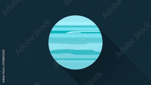A circular graphic design element with layered wavy lines casting a shadow on a dark background, viewed directly, as seen in Desain tanpa judul (79).svg