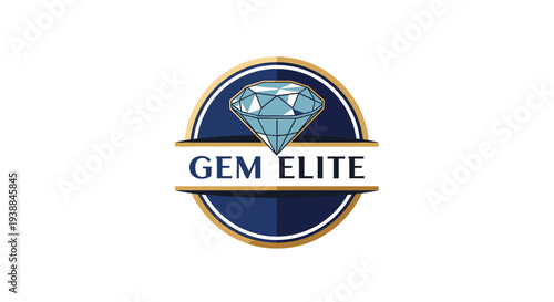 Gem Elite Logo with Diamond Emblem.