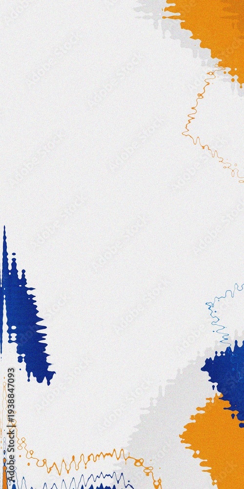 Obraz premium Abstract Blue Liquid Shapes Background Design. Can Be Used For Banner