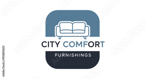 City Comfort Furnishings Logo Design.