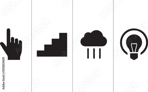 Rocket launching from moon silhouette with stars, representing space exploration and cosmic adventure