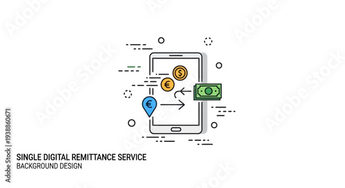Global digital remittance and money transfer service