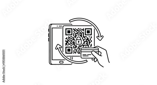 Secure qr code payment using mobile smartphone