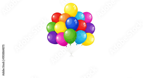 Pixel Art Balloons Colorful...